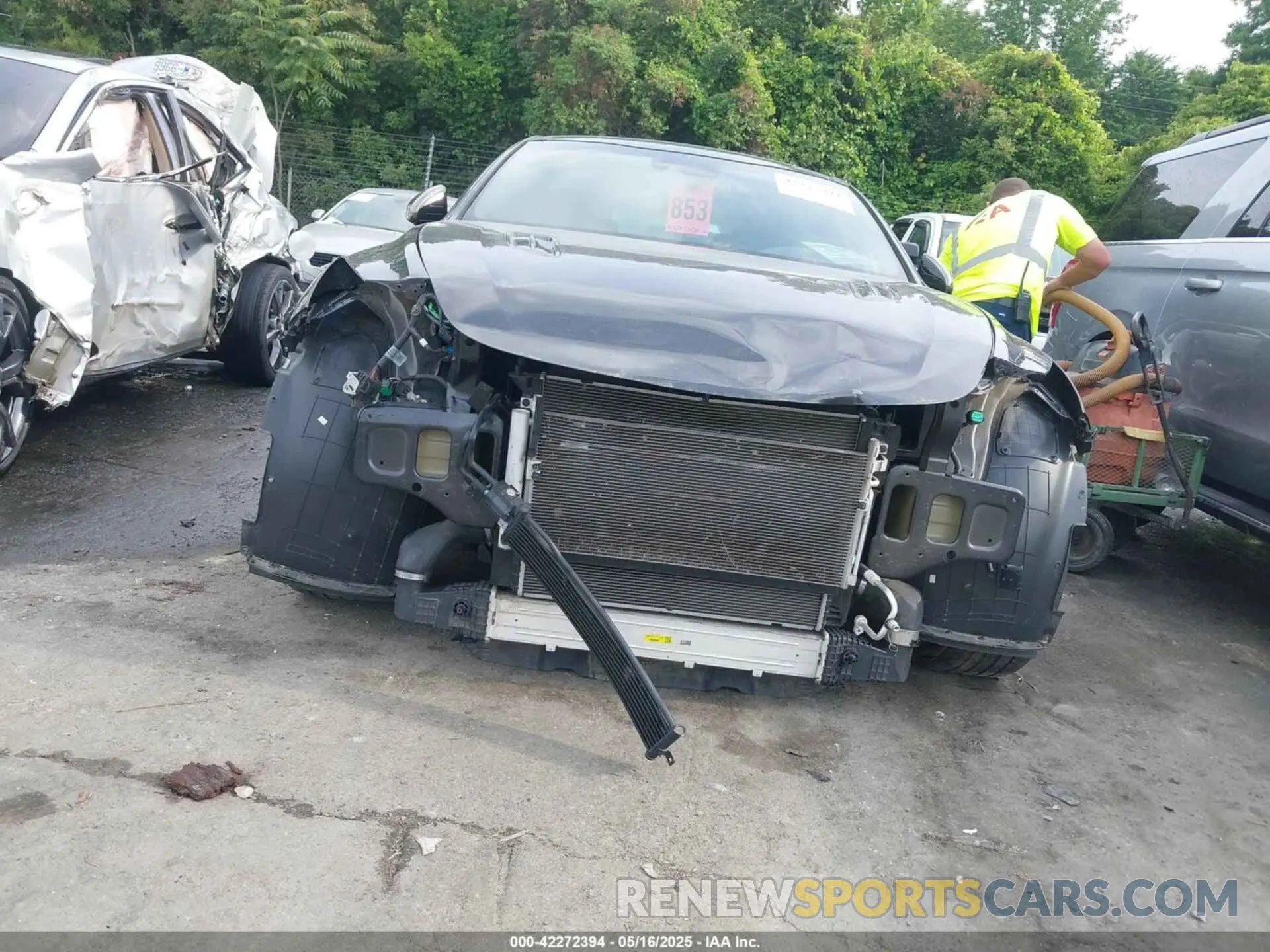 6 Photograph of a damaged car KNAE55LC5K6054532 KIA STINGER 2019