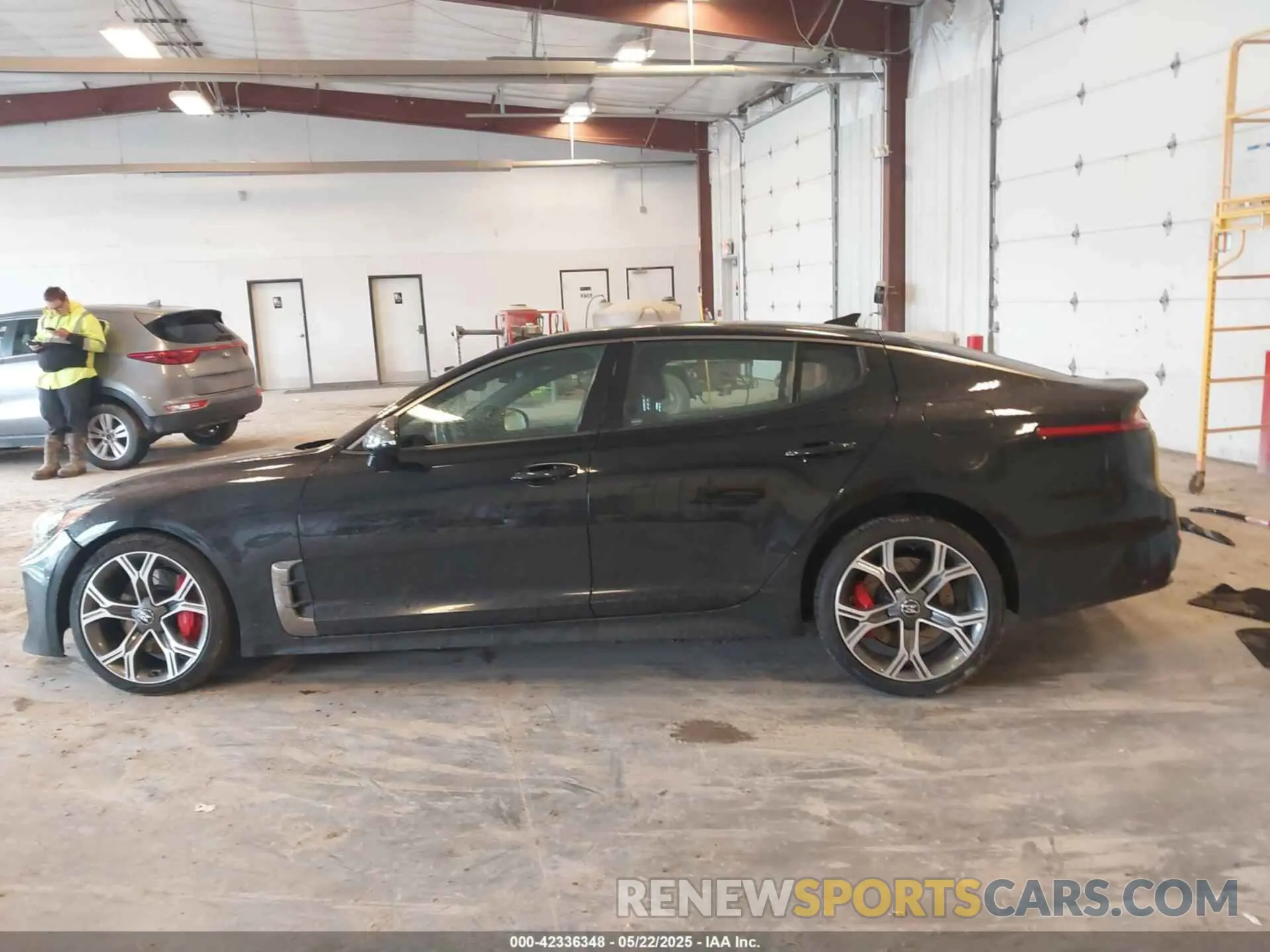 14 Photograph of a damaged car KNAE55LC8K6049096 KIA STINGER 2019