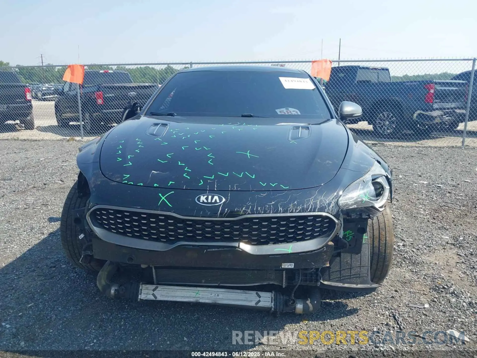 12 Фотография поврежденного автомобиля KNAE15LA1L6077401 KIA STINGER 2020