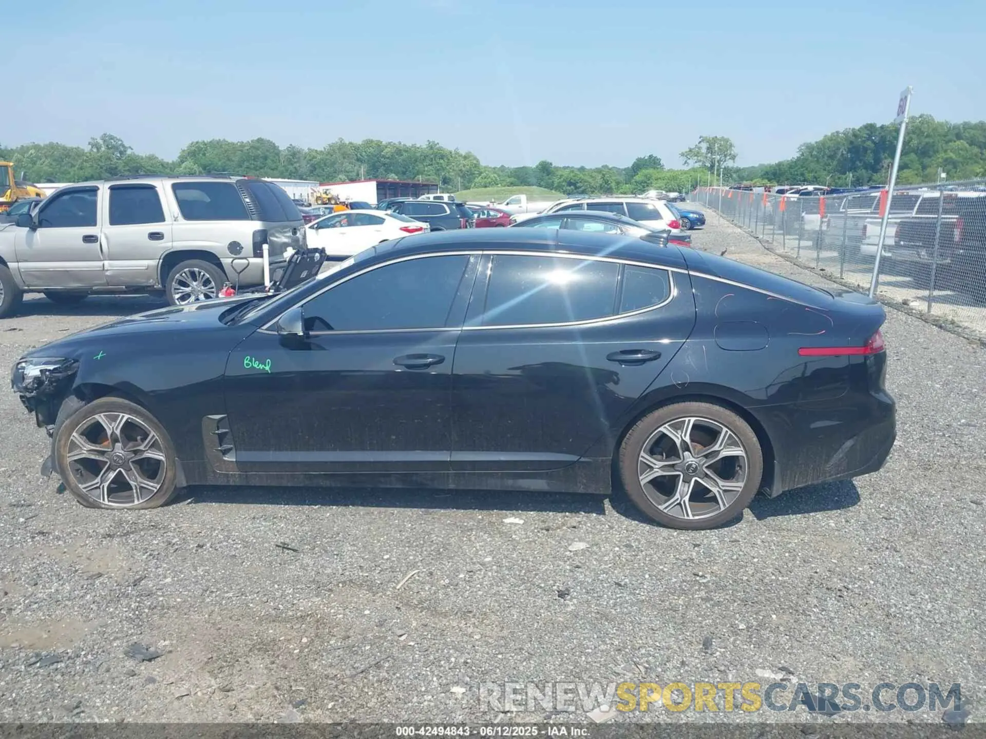 14 Фотография поврежденного автомобиля KNAE15LA1L6077401 KIA STINGER 2020