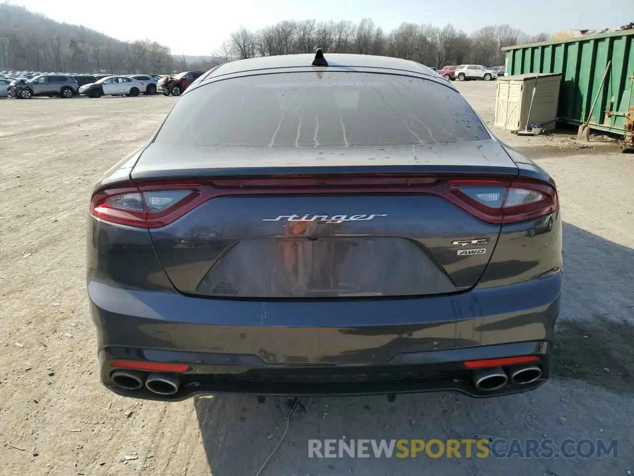 6 Photograph of a damaged car KNAE15LA5L6082049 KIA STINGER 2020