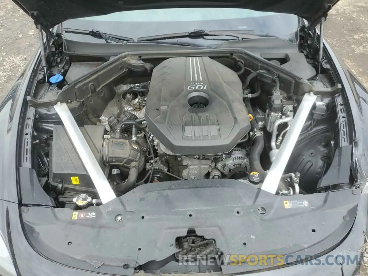 11 Photograph of a damaged car KNAE15LA7L6080397 KIA STINGER 2020