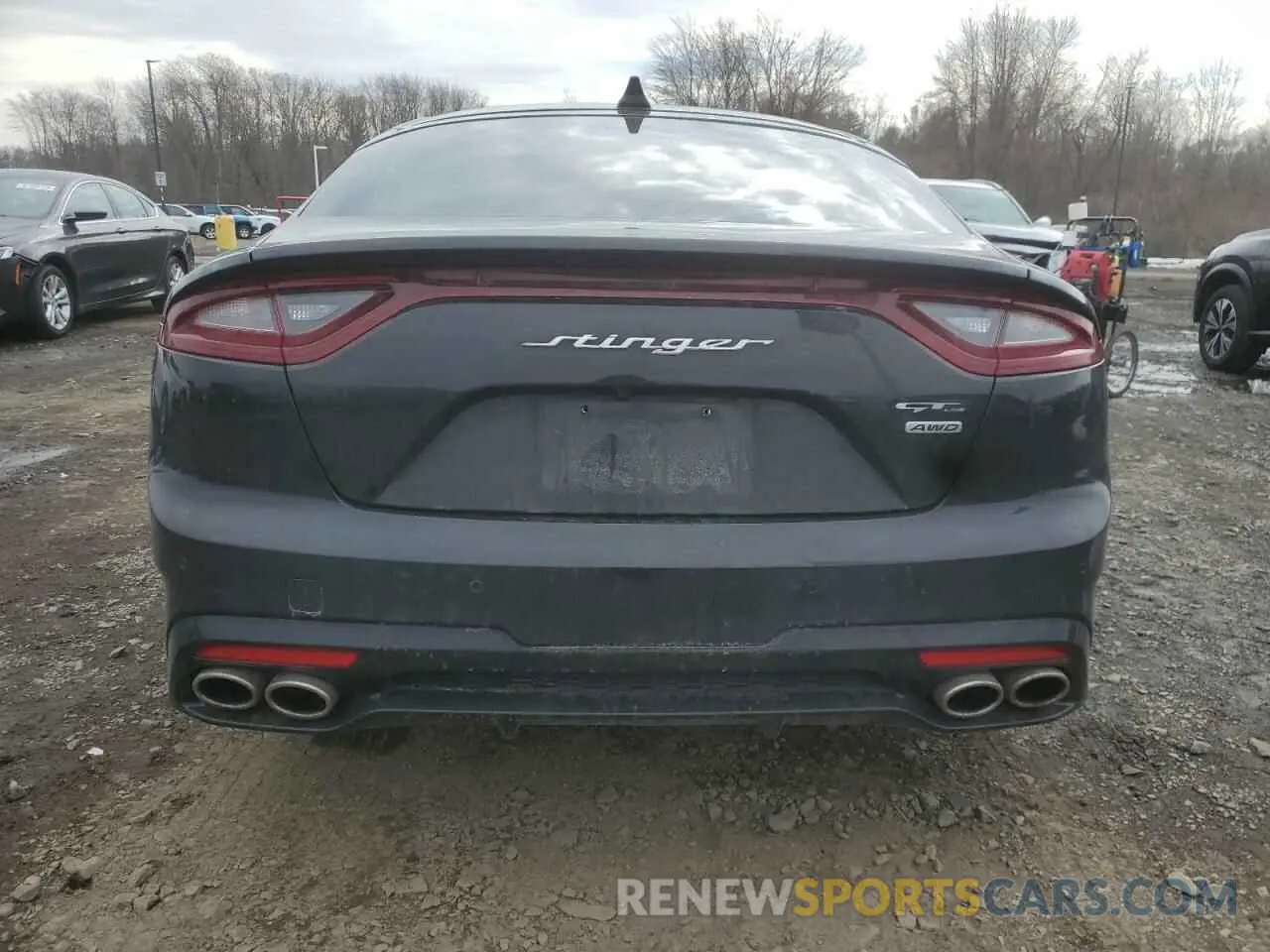 6 Photograph of a damaged car KNAE15LA7L6080397 KIA STINGER 2020