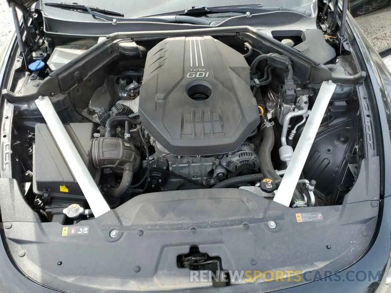 11 Photograph of a damaged car KNAE15LA9L6072317 KIA STINGER 2020