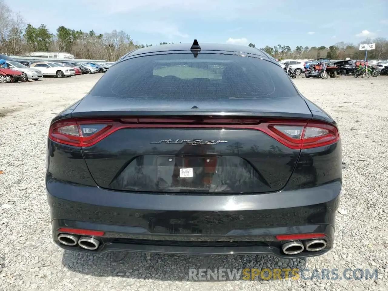 6 Photograph of a damaged car KNAE15LA9L6072317 KIA STINGER 2020