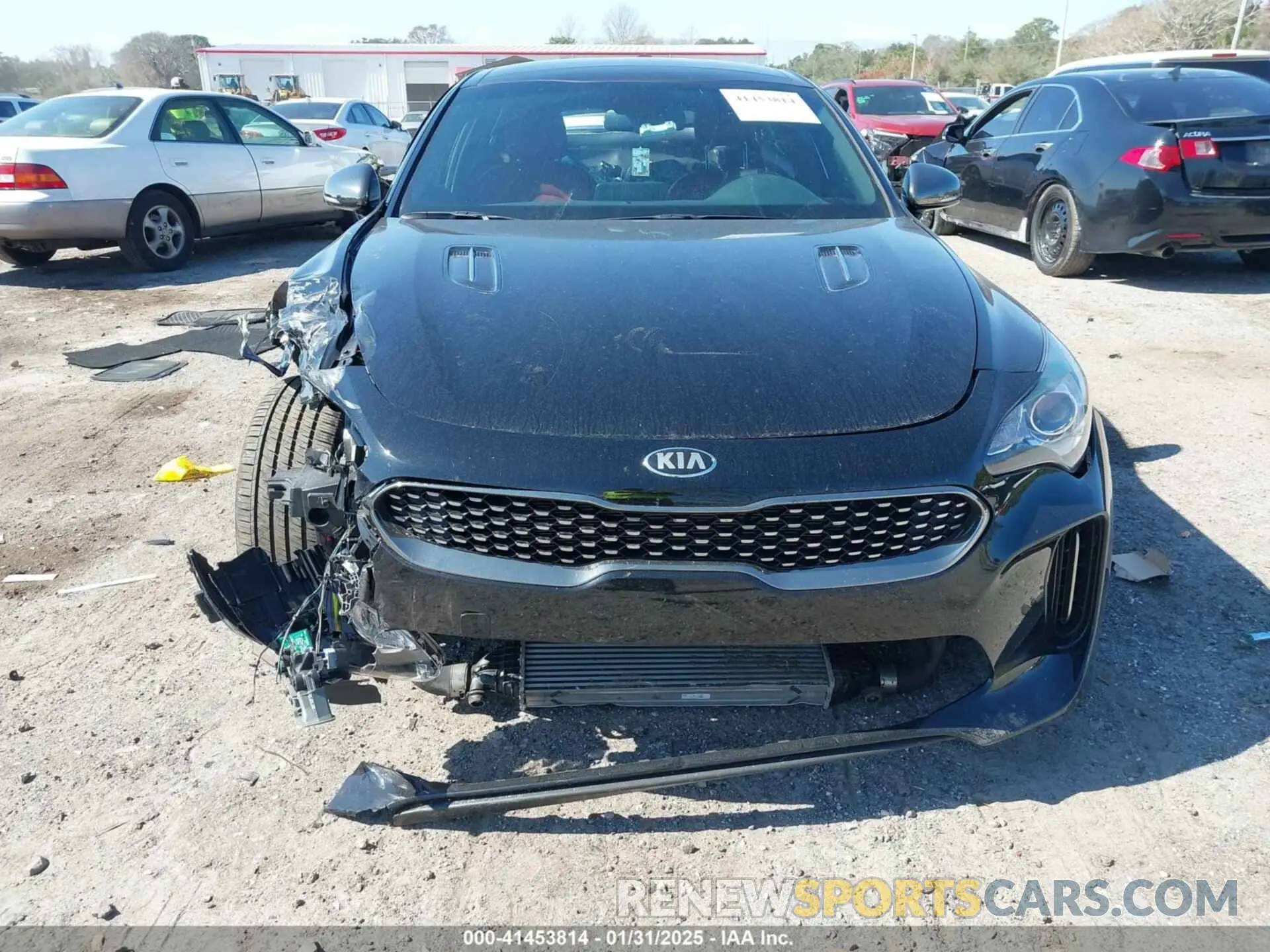 11 Photograph of a damaged car KNAE15LA9L6081454 KIA STINGER 2020