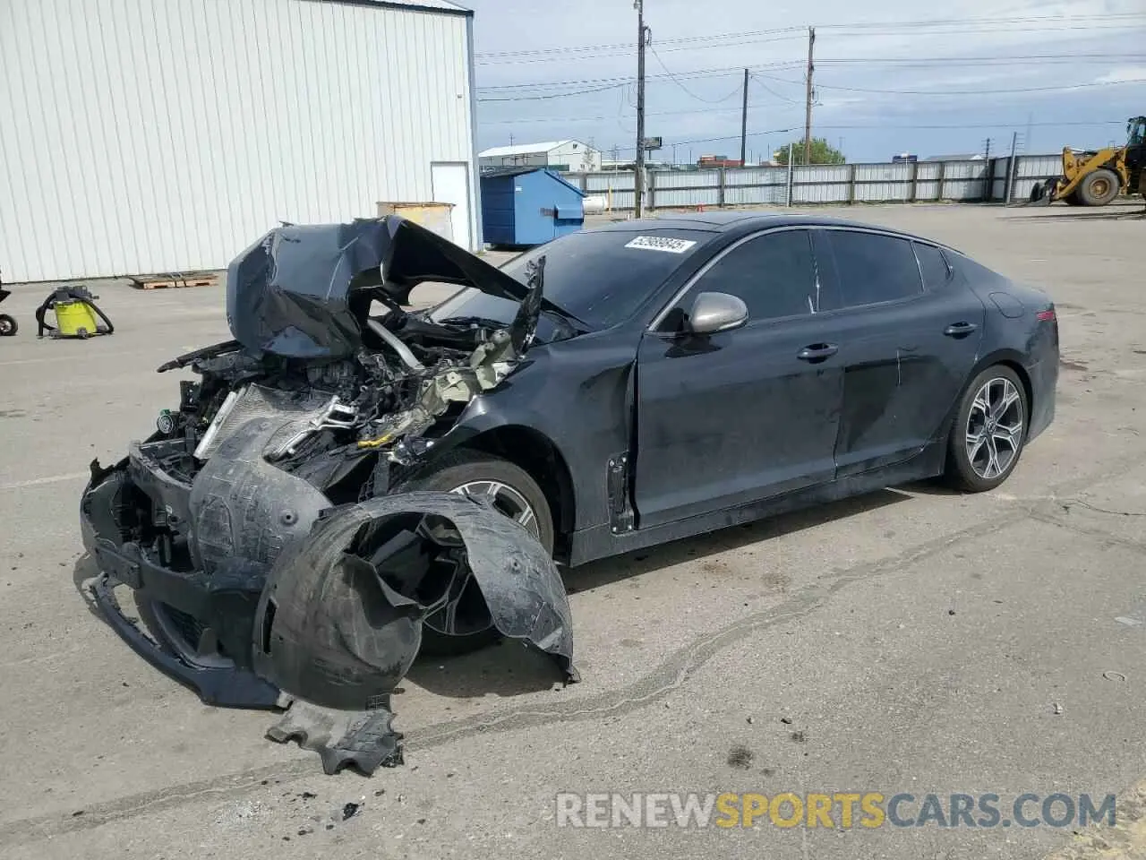 1 Photograph of a damaged car KNAE15LAXL6076182 KIA STINGER 2020