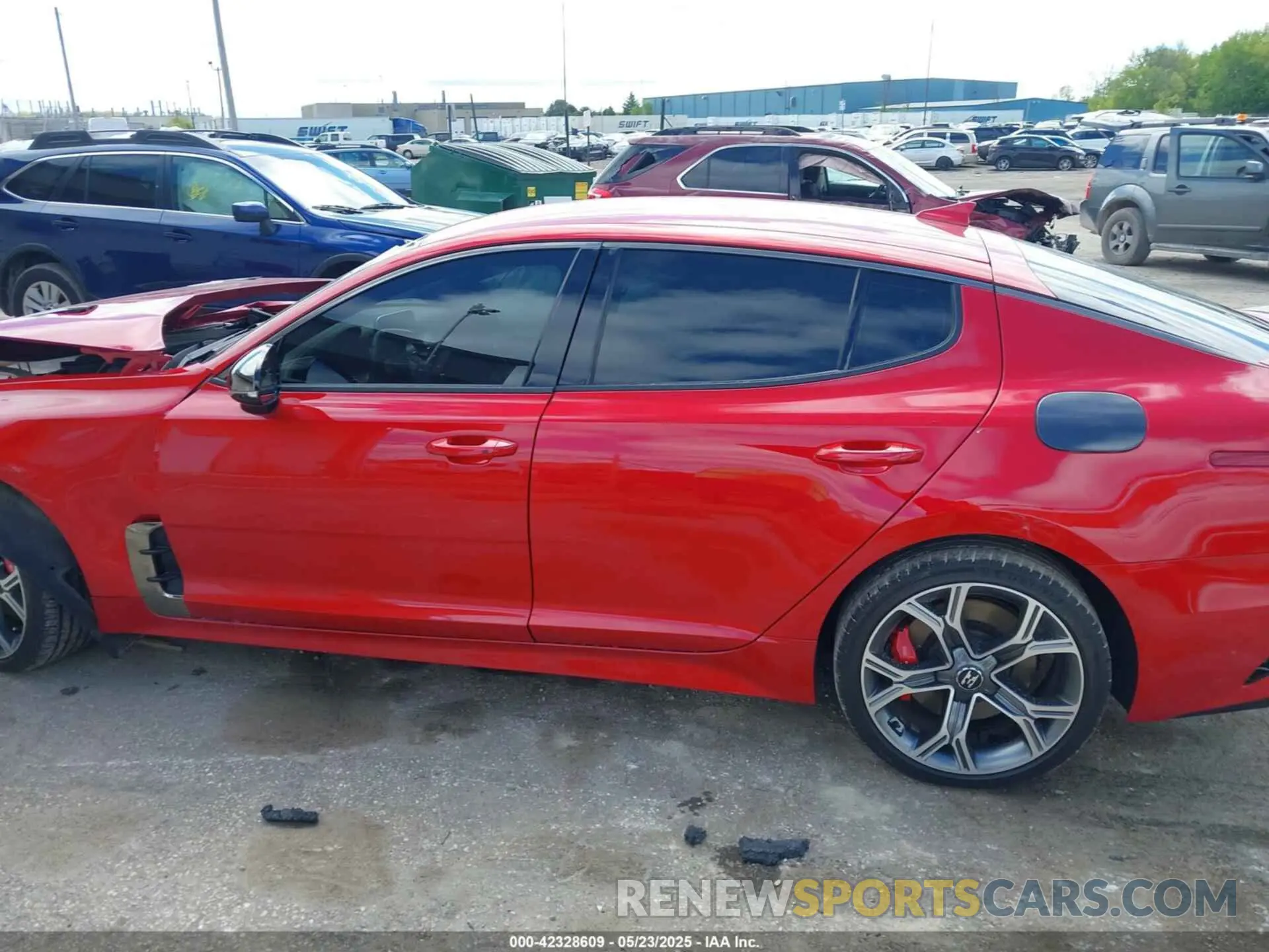 14 Фотография поврежденного автомобиля KNAE35LC0L6080320 KIA STINGER 2020