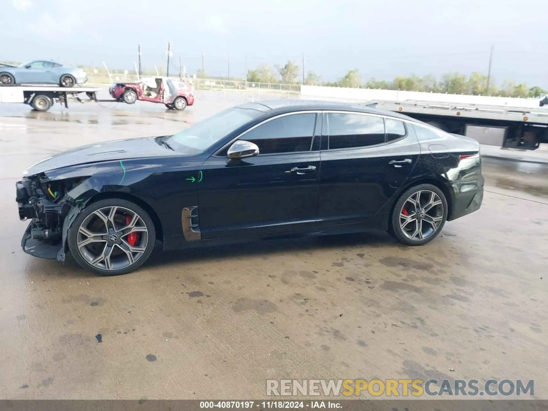 14 Photograph of a damaged car KNAE45LC5L6075904 KIA STINGER 2020