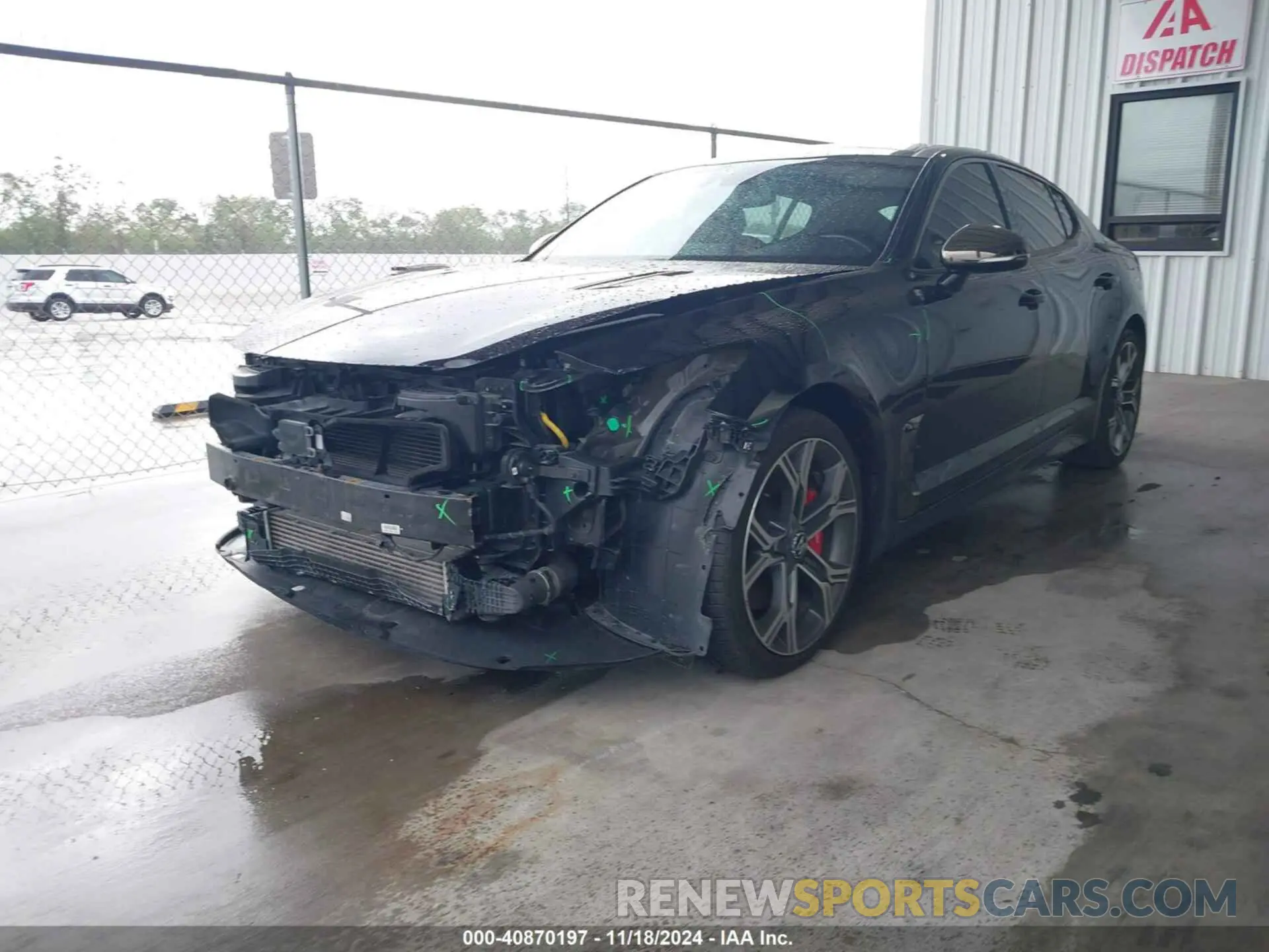2 Photograph of a damaged car KNAE45LC5L6075904 KIA STINGER 2020