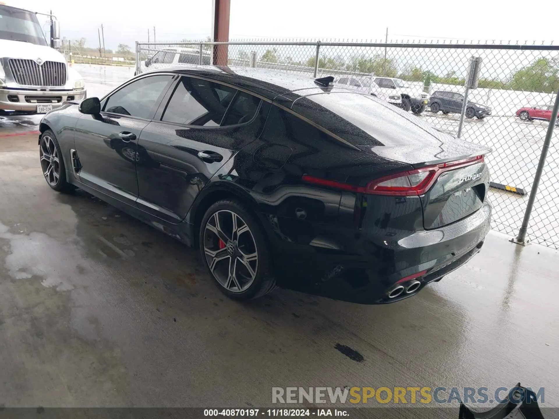 3 Photograph of a damaged car KNAE45LC5L6075904 KIA STINGER 2020