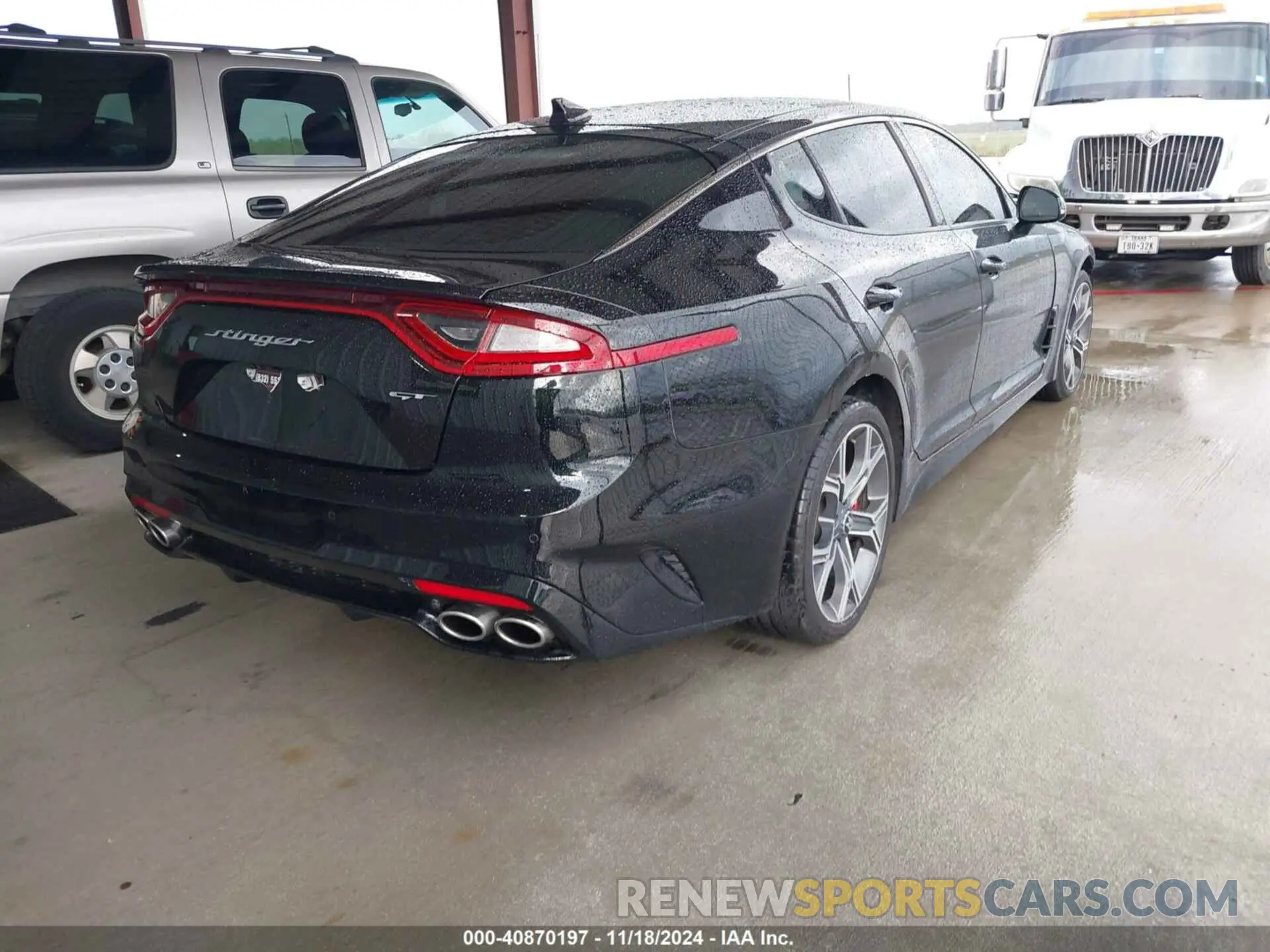 4 Photograph of a damaged car KNAE45LC5L6075904 KIA STINGER 2020