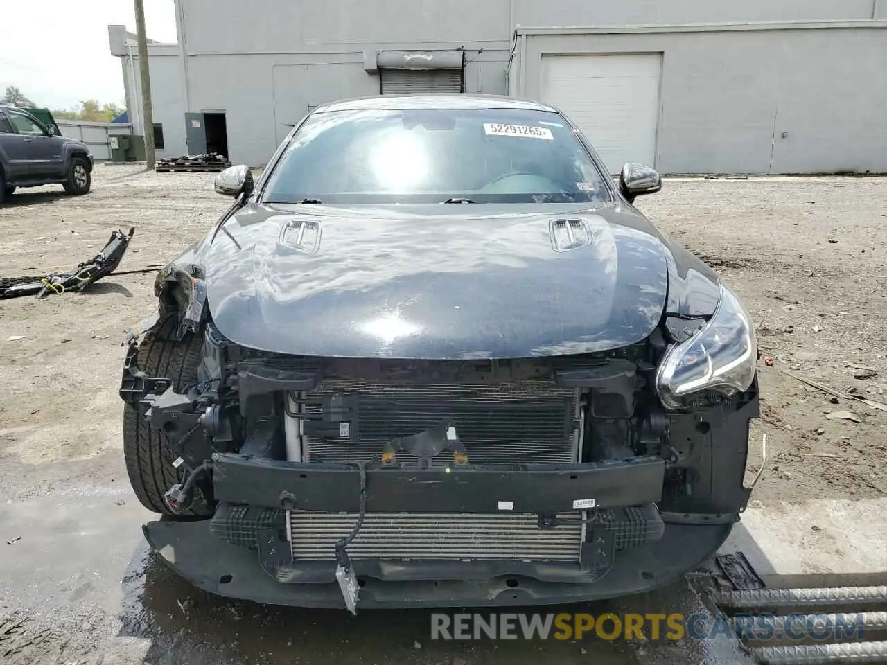 5 Photograph of a damaged car KNAE45LC8L6081602 KIA STINGER 2020
