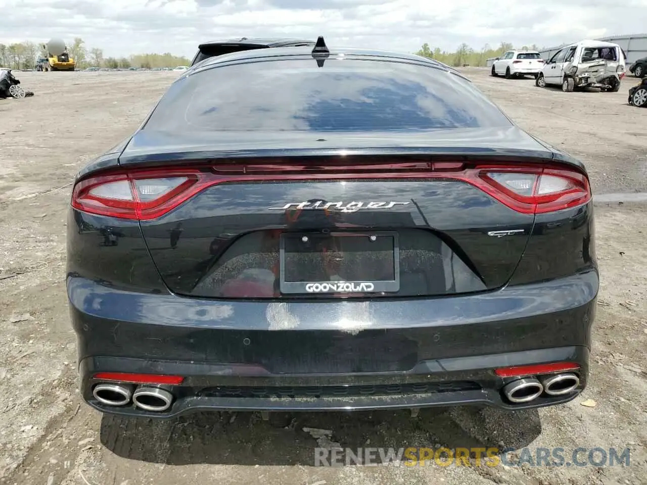 6 Photograph of a damaged car KNAE45LC8L6081602 KIA STINGER 2020