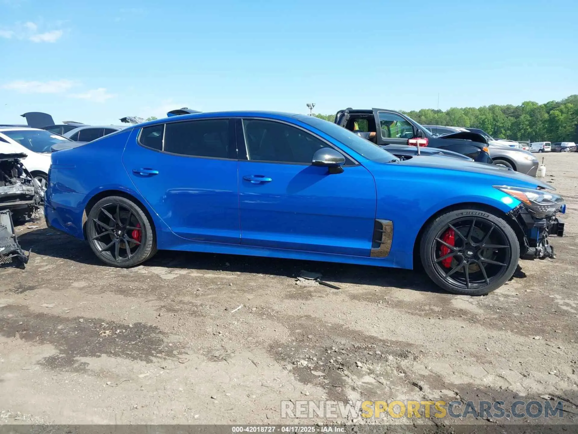 14 Фотография поврежденного автомобиля KNAE55LC5L6084695 KIA STINGER 2020