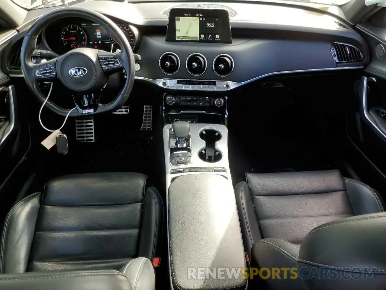 8 Фотография поврежденного автомобиля KNAE55LCXL6080593 KIA STINGER 2020