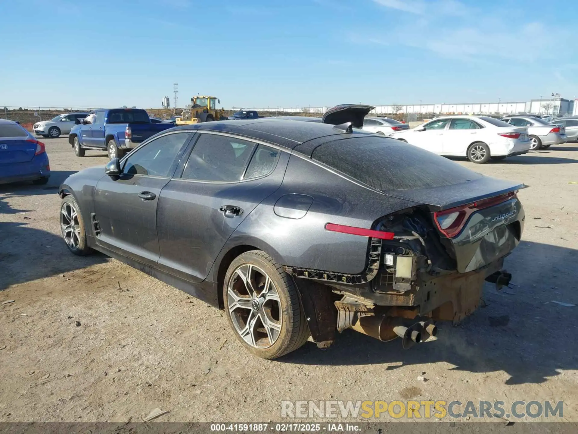 3 Photograph of a damaged car KNAE15LA3M6088482 KIA STINGER 2021