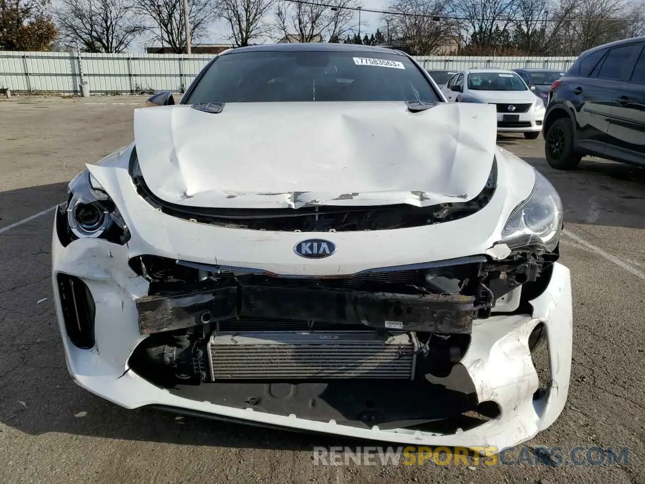 5 Photograph of a damaged car KNAE15LA3M6098185 KIA STINGER 2021