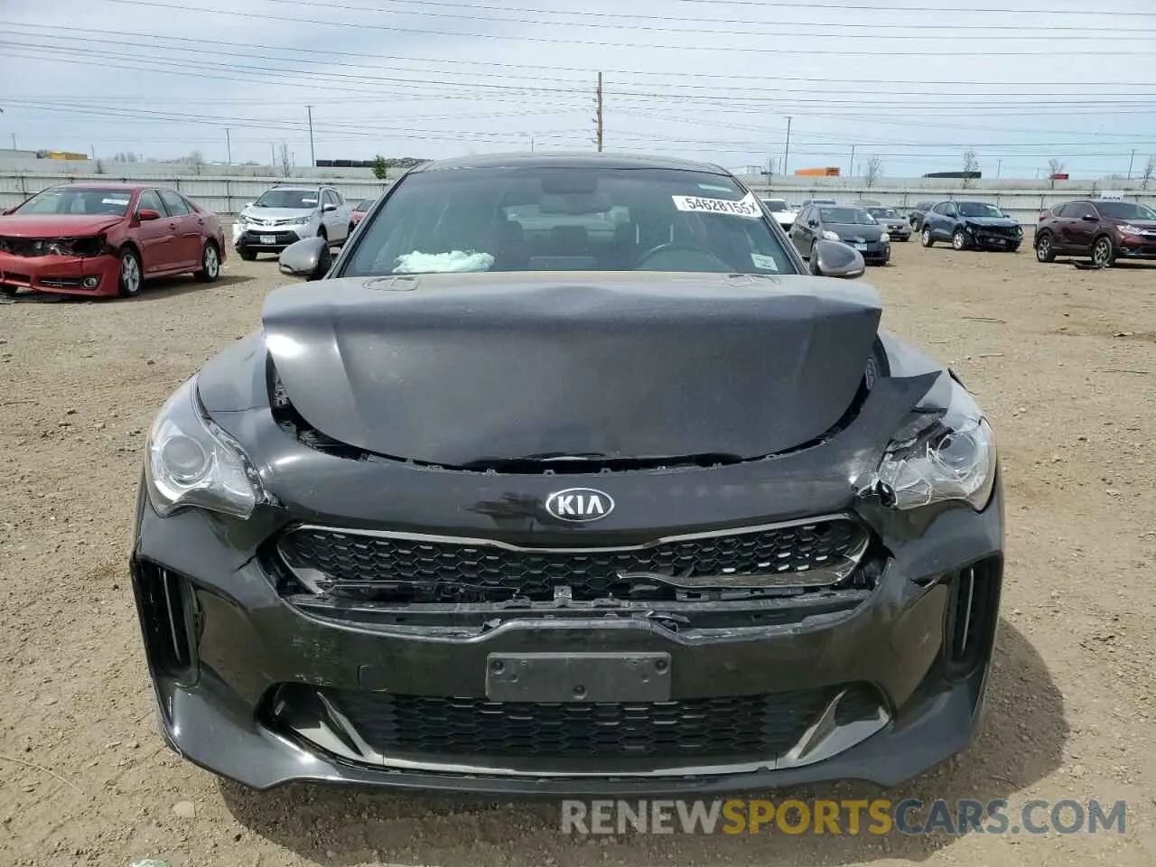 5 Фотография поврежденного автомобиля KNAE15LA5M6087706 KIA STINGER 2021