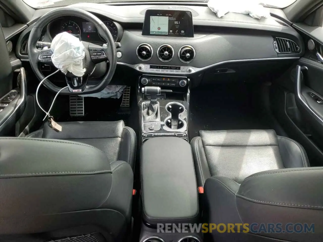 8 Фотография поврежденного автомобиля KNAE15LA5M6087706 KIA STINGER 2021