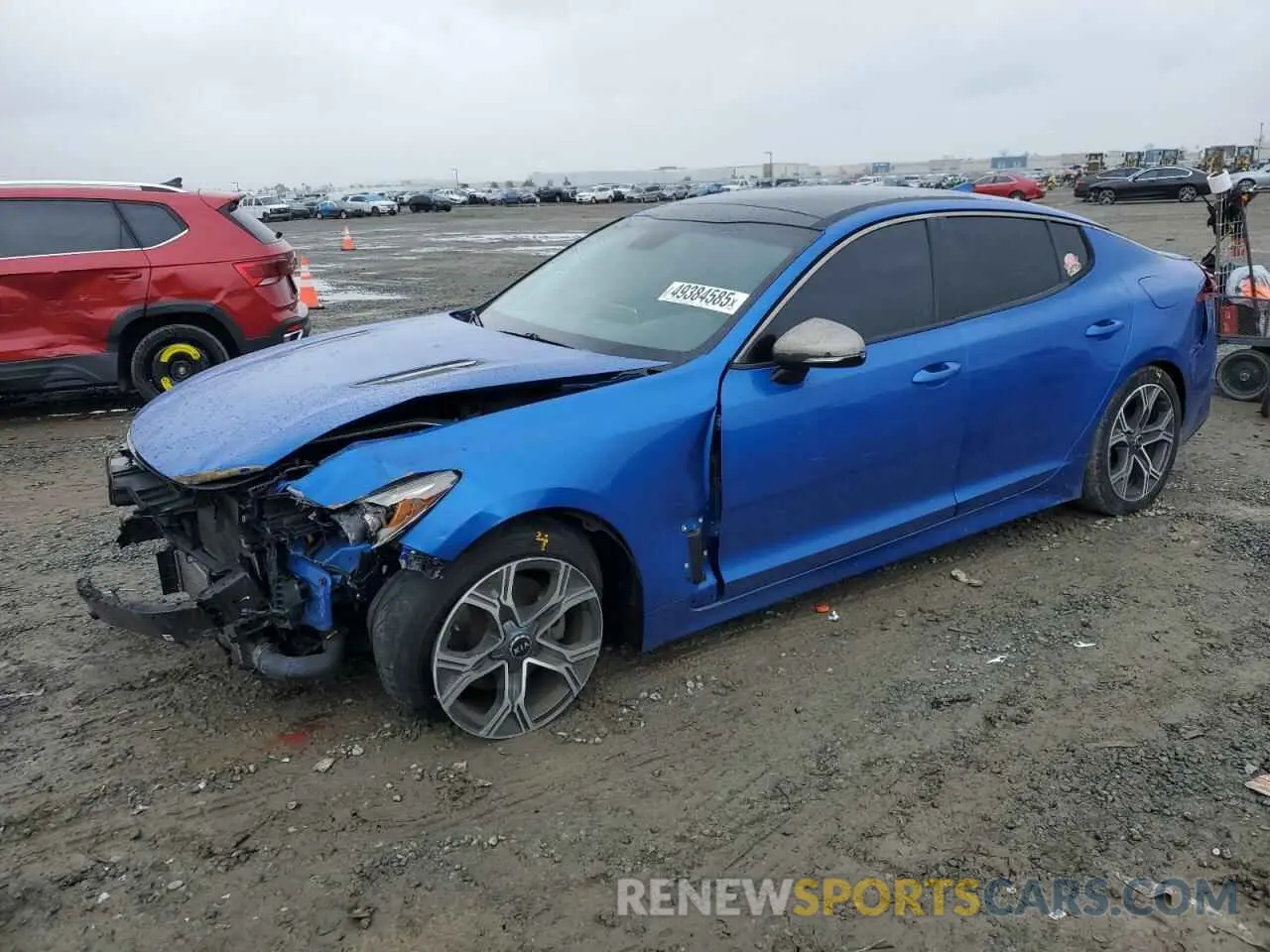 1 Фотография поврежденного автомобиля KNAE15LA8M6098246 KIA STINGER 2021