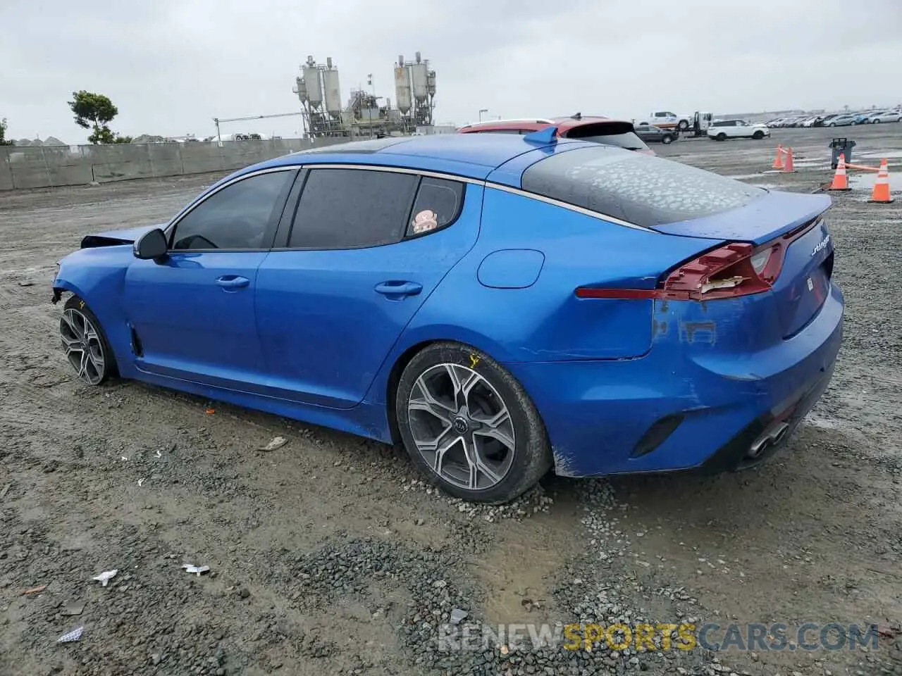 2 Фотография поврежденного автомобиля KNAE15LA8M6098246 KIA STINGER 2021