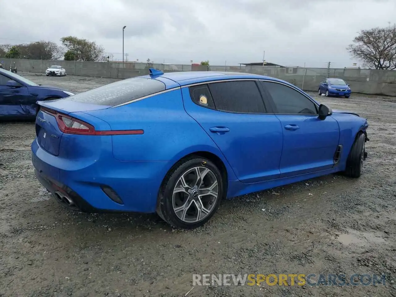 3 Фотография поврежденного автомобиля KNAE15LA8M6098246 KIA STINGER 2021