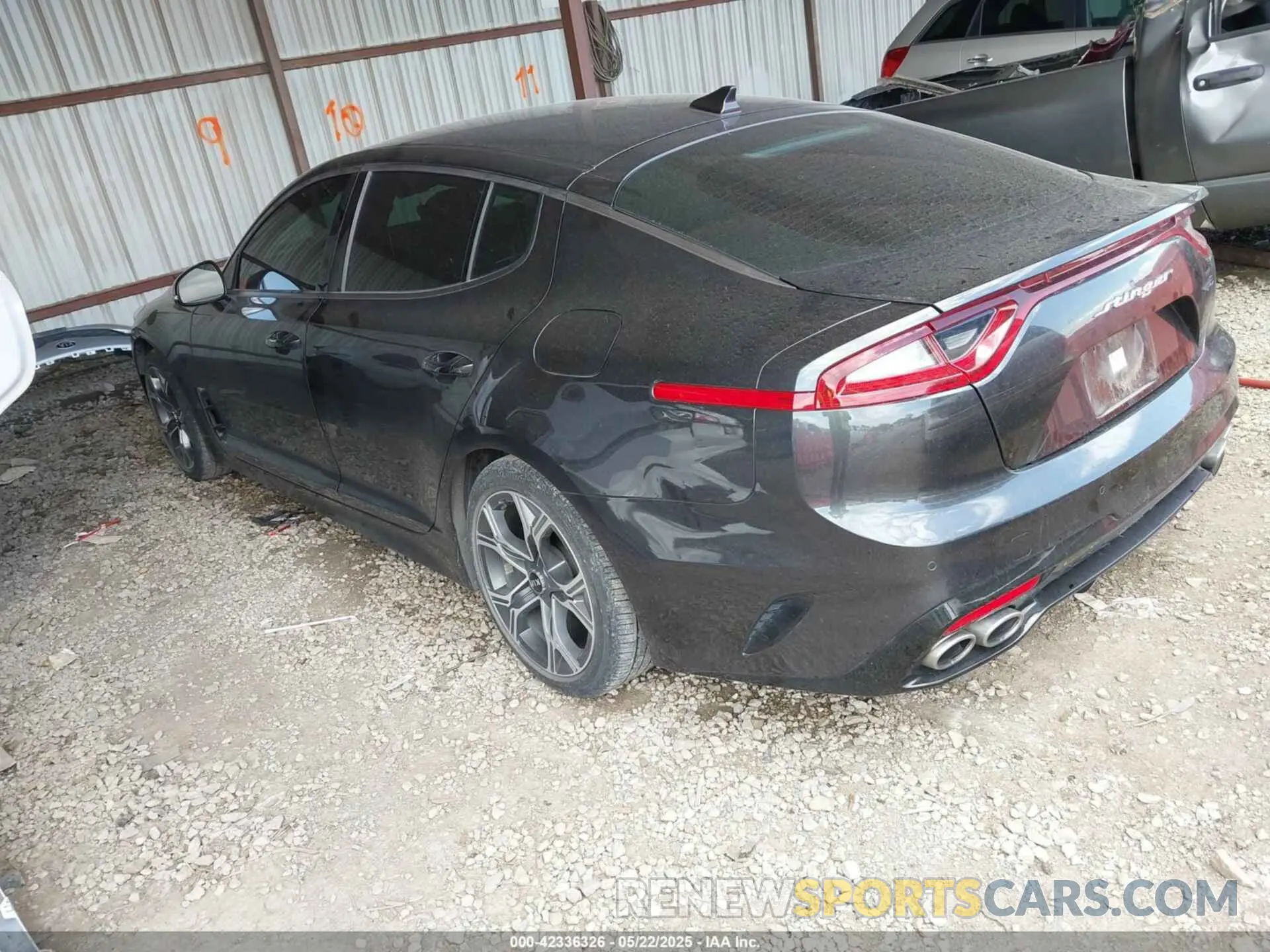 3 Photograph of a damaged car KNAE15LA9M6089328 KIA STINGER 2021