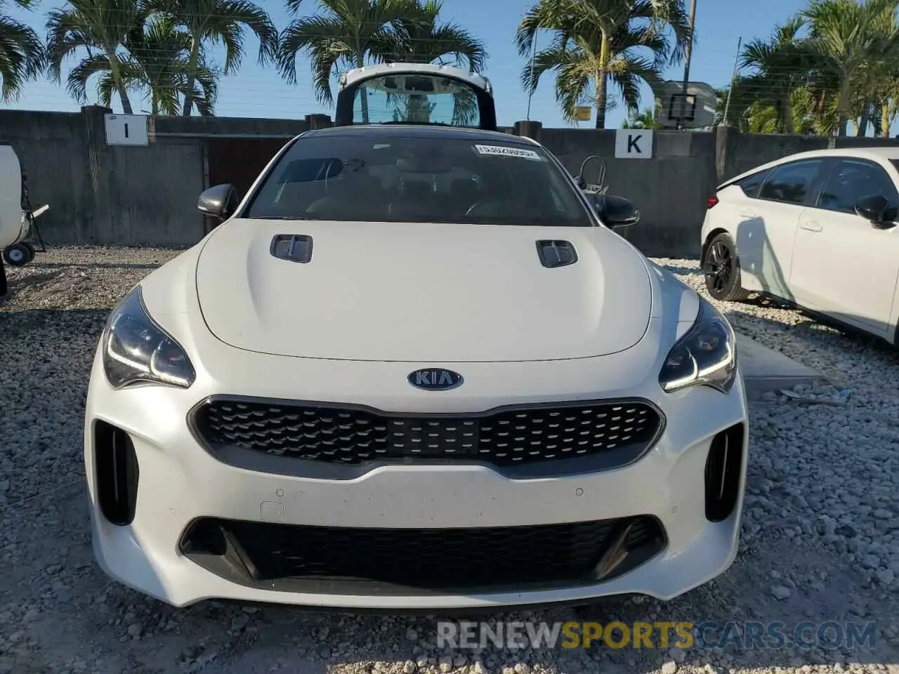 5 Photograph of a damaged car KNAE45LC6M6087917 KIA STINGER 2021