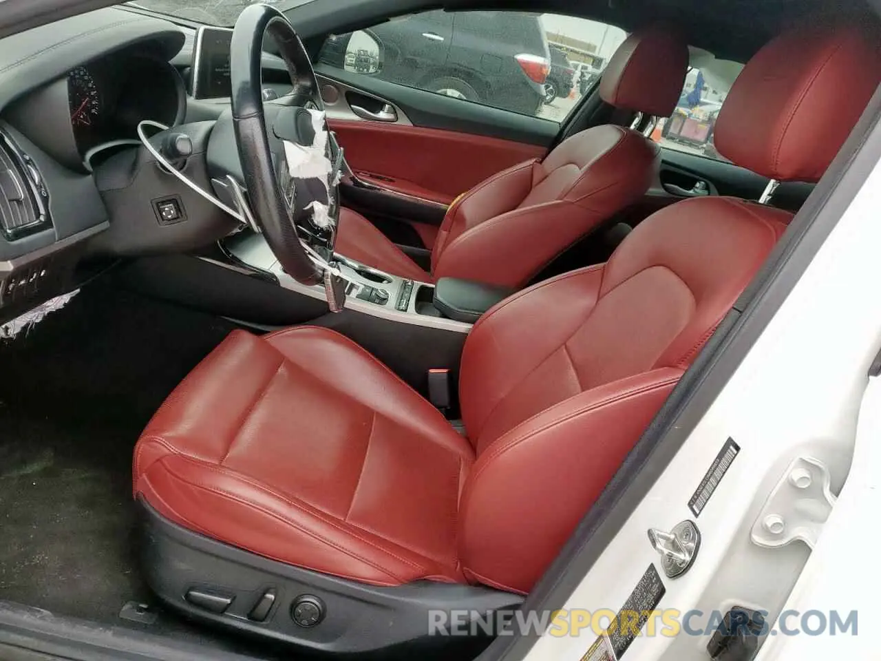 7 Photograph of a damaged car KNAE45LCXM6089959 KIA STINGER 2021