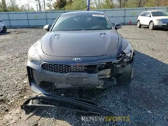 11 Фотография поврежденного автомобиля KNAE45LCXM6090240 KIA STINGER 2021