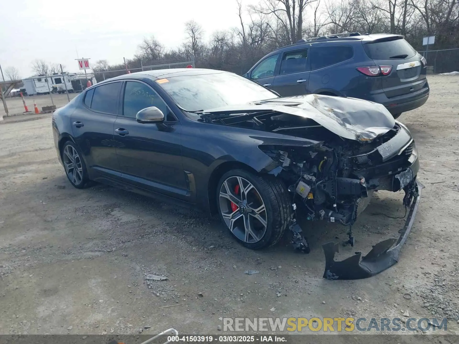 1 Фотография поврежденного автомобиля KNAE55LC0M6088347 KIA STINGER 2021