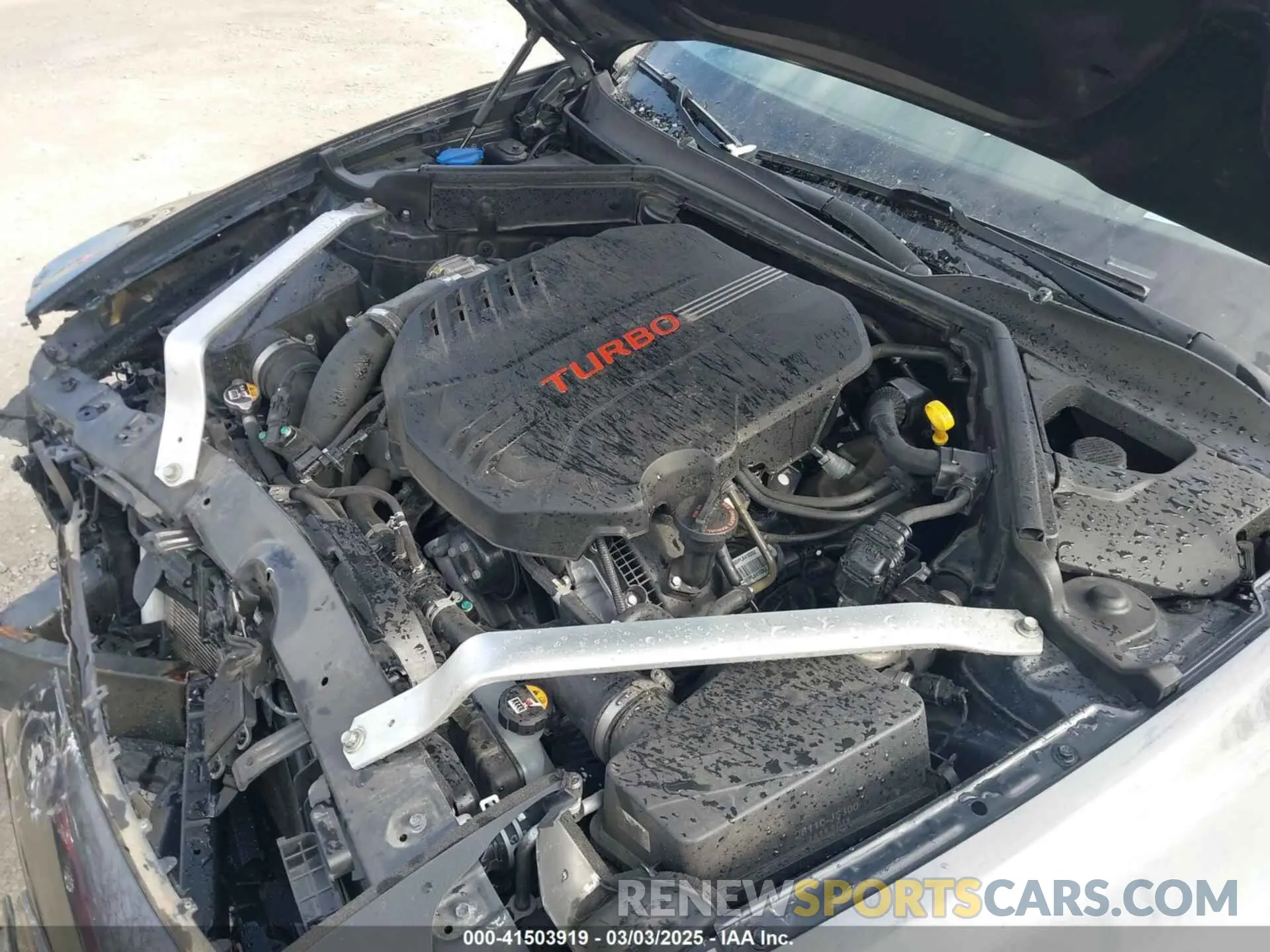 10 Фотография поврежденного автомобиля KNAE55LC0M6088347 KIA STINGER 2021