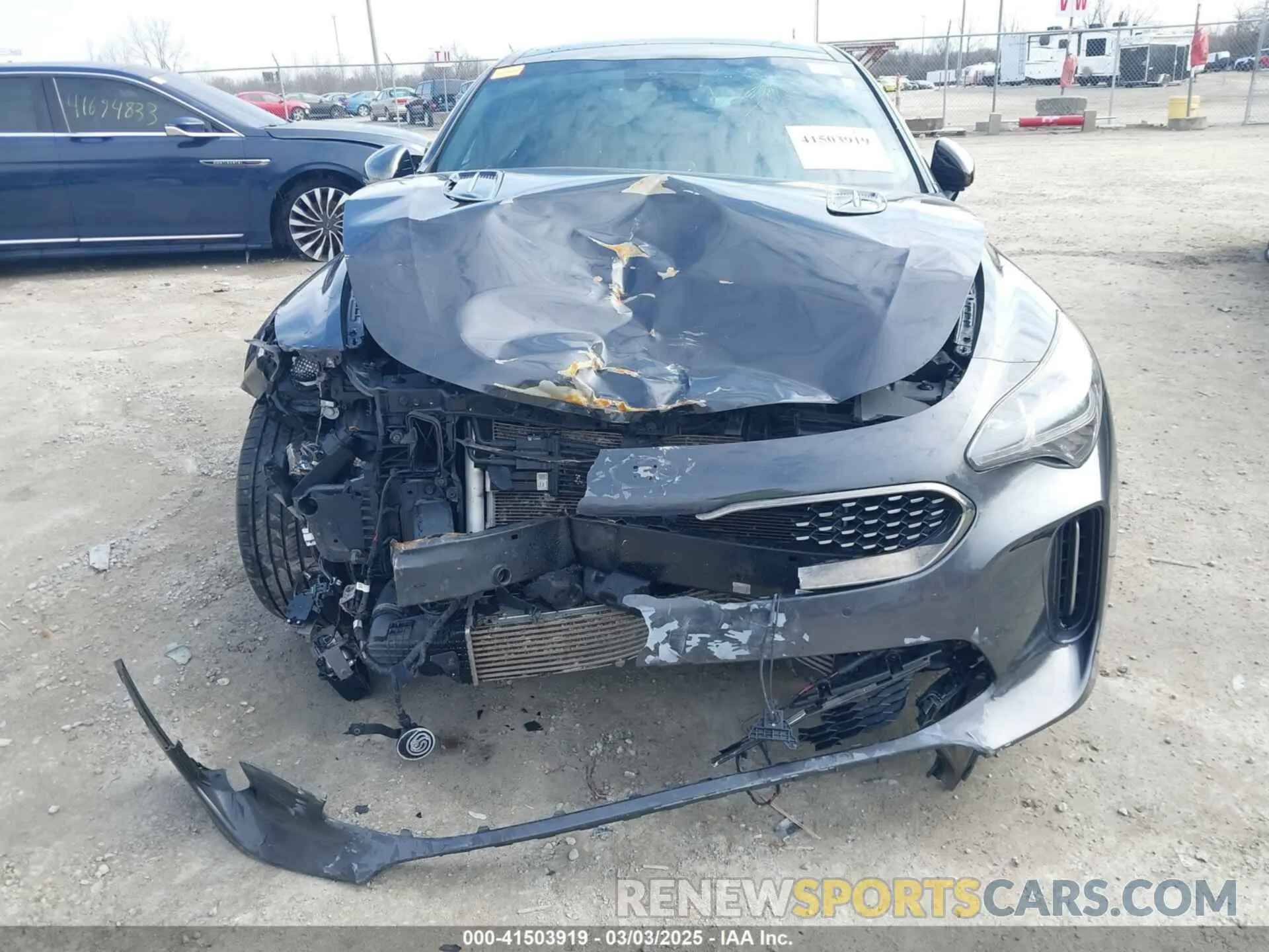 18 Фотография поврежденного автомобиля KNAE55LC0M6088347 KIA STINGER 2021