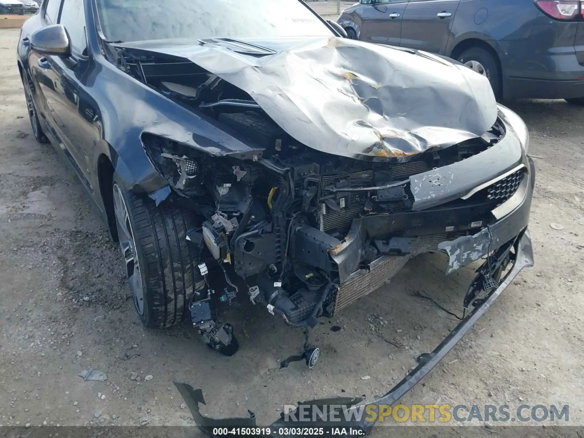 6 Фотография поврежденного автомобиля KNAE55LC0M6088347 KIA STINGER 2021