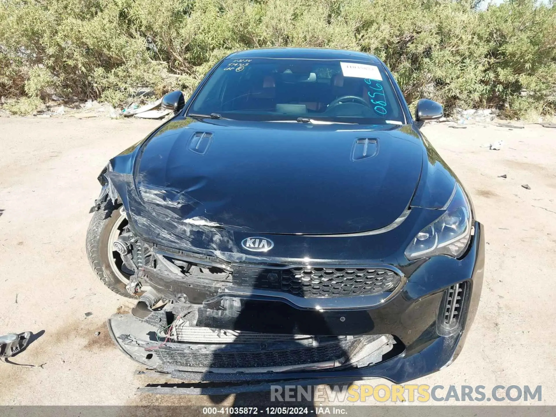 12 Photograph of a damaged car KNAE55LC3M6089699 KIA STINGER 2021