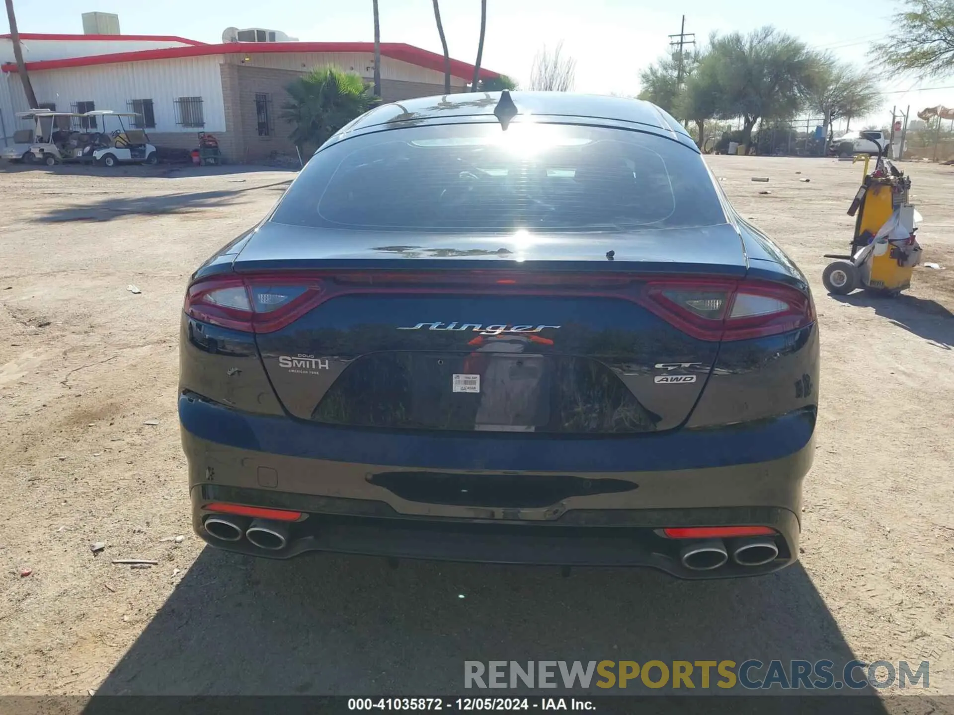 16 Photograph of a damaged car KNAE55LC3M6089699 KIA STINGER 2021