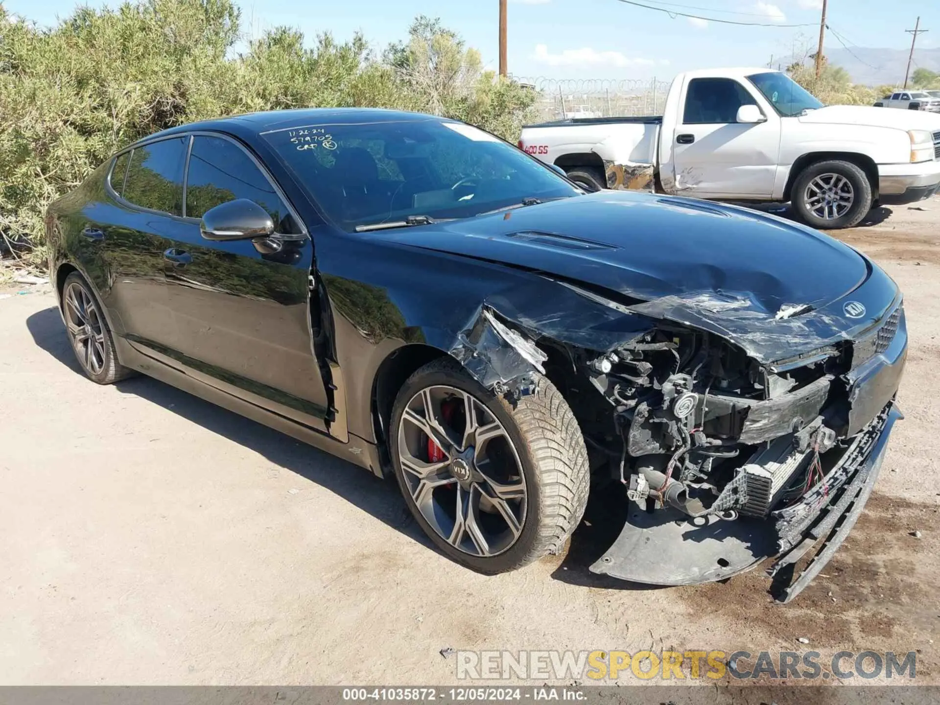 6 Photograph of a damaged car KNAE55LC3M6089699 KIA STINGER 2021