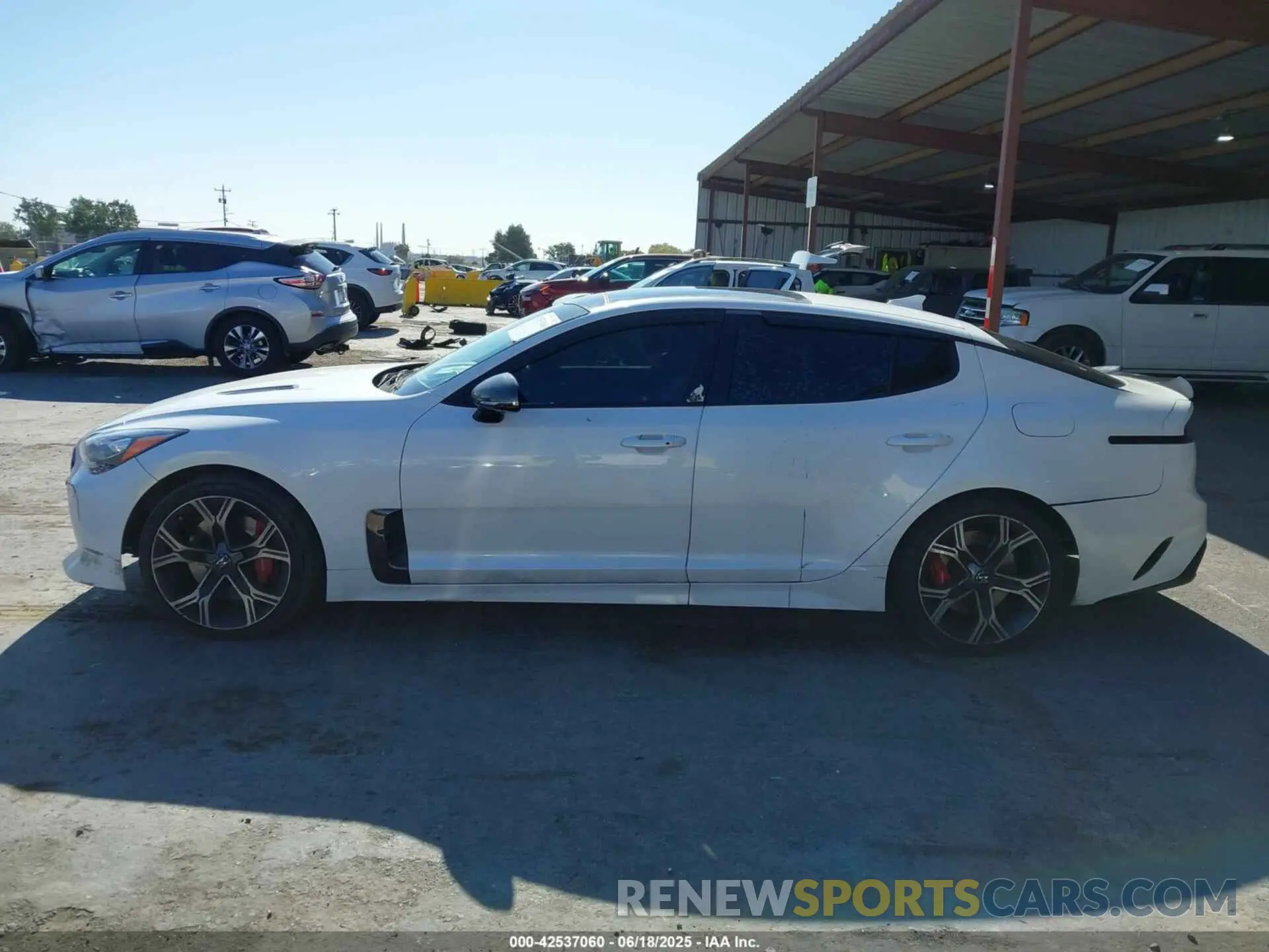 13 Фотография поврежденного автомобиля KNAE55LC3M6089816 KIA STINGER 2021