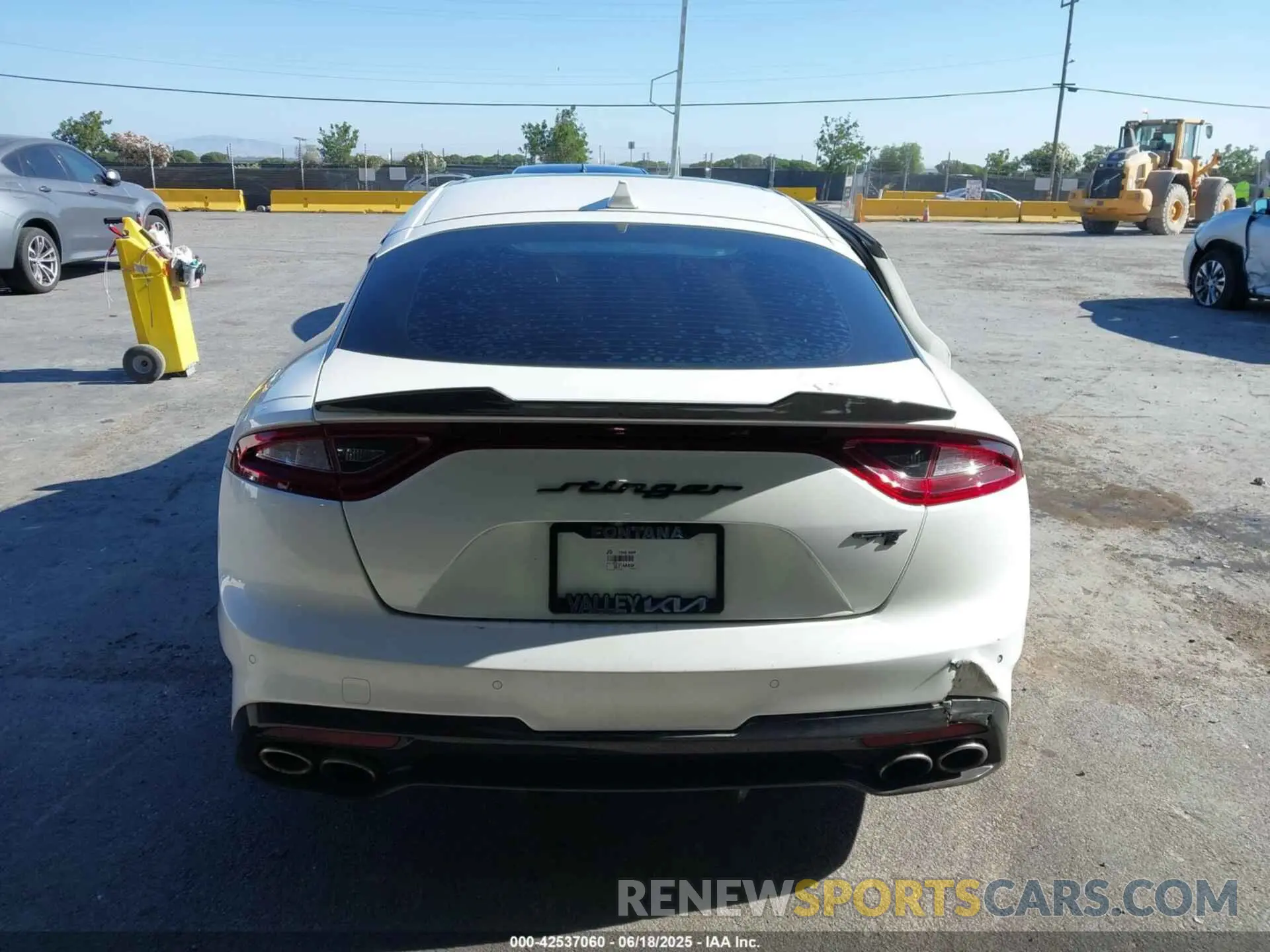 15 Фотография поврежденного автомобиля KNAE55LC3M6089816 KIA STINGER 2021