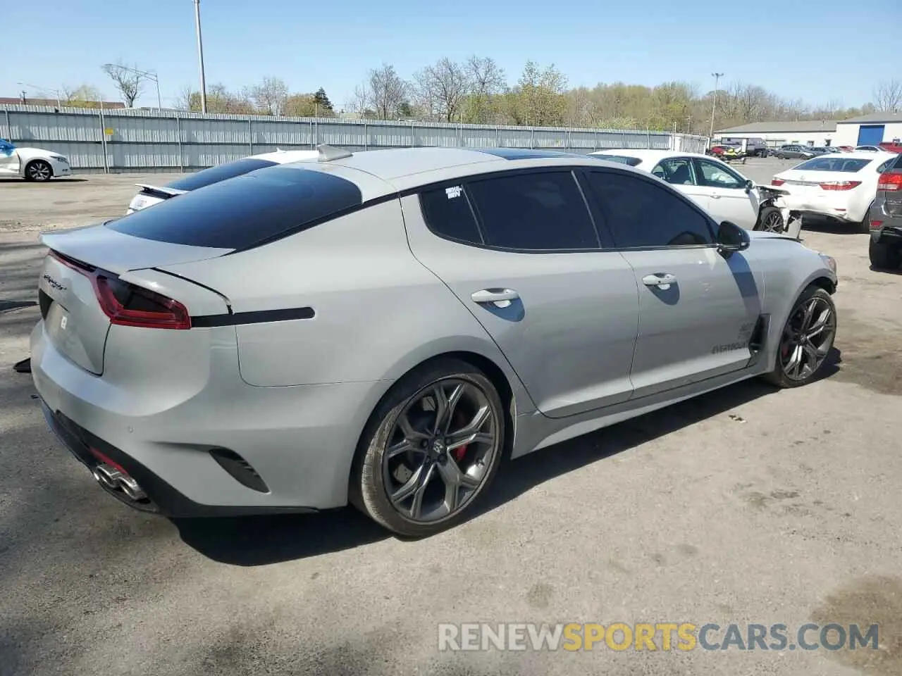 3 Фотография поврежденного автомобиля KNAE55LC4M6088562 KIA STINGER 2021