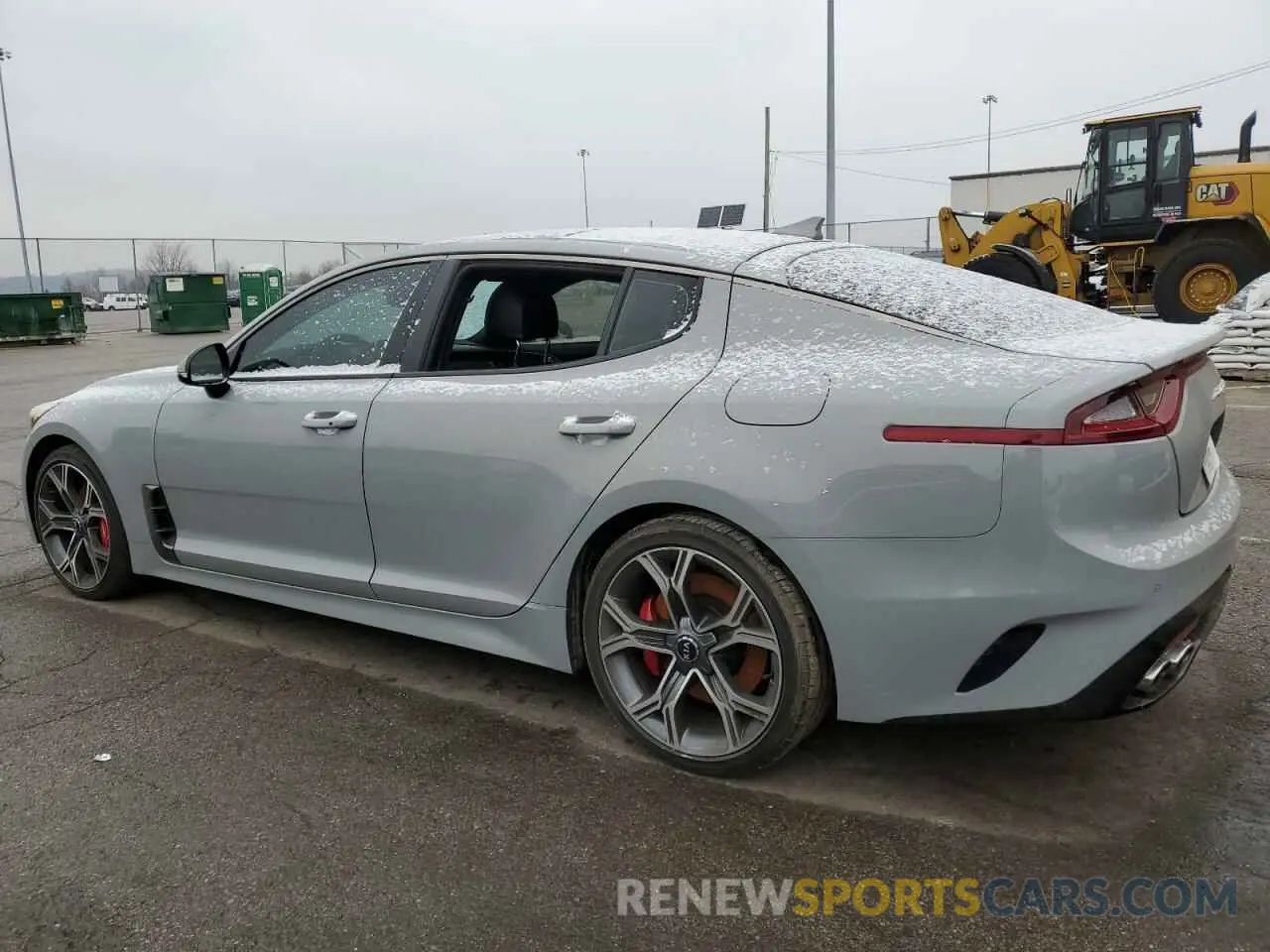 2 Photograph of a damaged car KNAE55LCXM6091420 KIA STINGER 2021