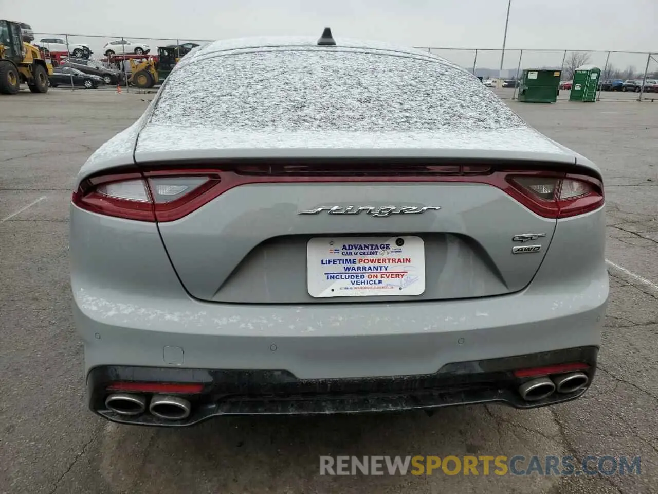 6 Photograph of a damaged car KNAE55LCXM6091420 KIA STINGER 2021