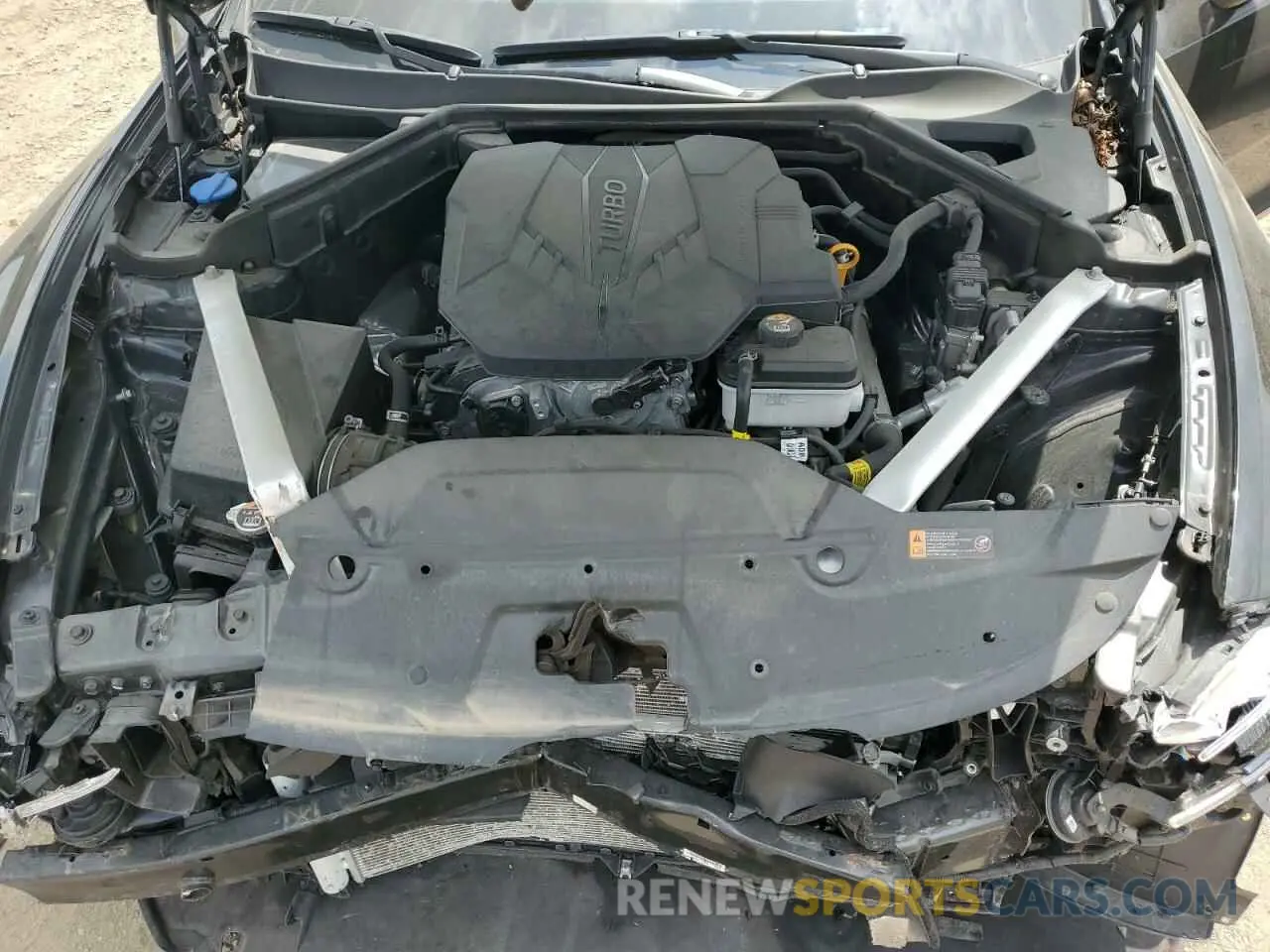 11 Фотография поврежденного автомобиля KNAE35LD0N6116275 KIA STINGER 2022