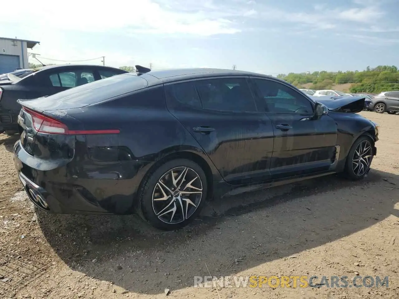 3 Фотография поврежденного автомобиля KNAE35LD0N6116275 KIA STINGER 2022