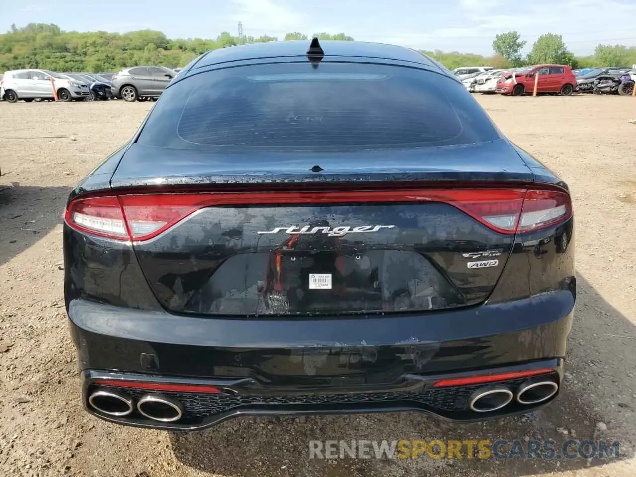 6 Фотография поврежденного автомобиля KNAE35LD0N6116275 KIA STINGER 2022