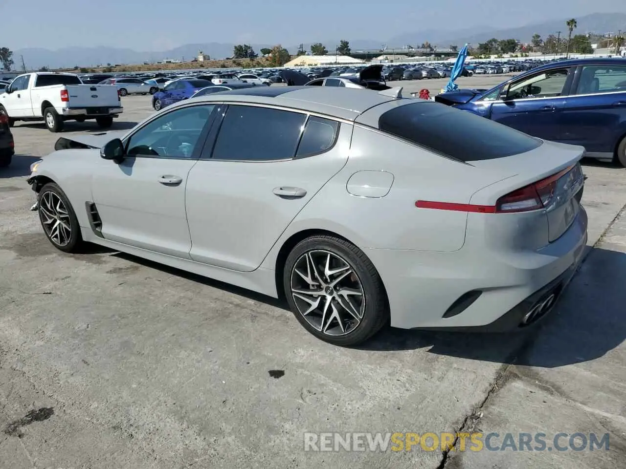 2 Photograph of a damaged car KNAE35LD0N6116762 KIA STINGER 2022