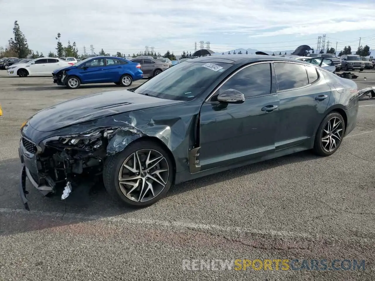 1 Фотография поврежденного автомобиля KNAE35LD1N6109688 KIA STINGER 2022