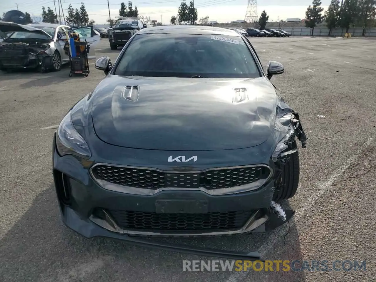 5 Фотография поврежденного автомобиля KNAE35LD1N6109688 KIA STINGER 2022