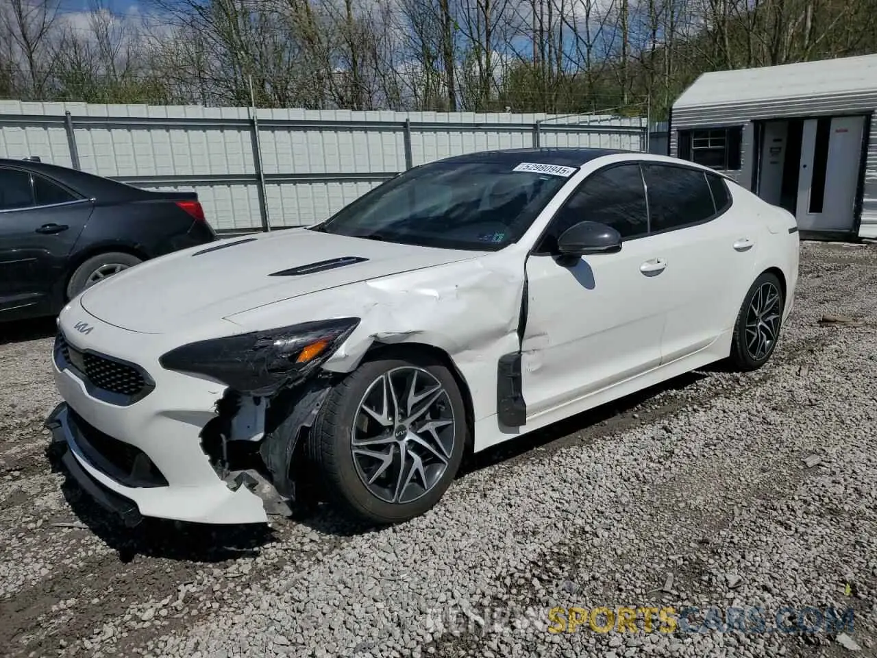 1 Фотография поврежденного автомобиля KNAE35LD2N6119050 KIA STINGER 2022